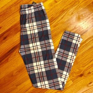❄️Winter Plaid legging